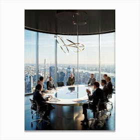 Meeting Room Canvas Print