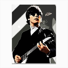 John Lennon - The Beatles music band Canvas Print