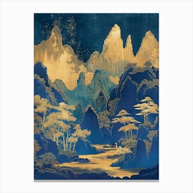 Chinese Landscape 20 Canvas Print