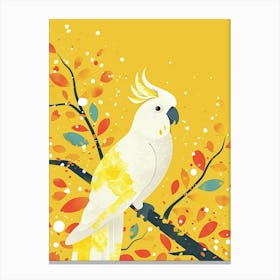 Yellow Cockatoo 4 Canvas Print