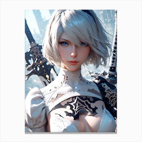 2B Nier Automata Canvas Print