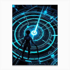 Futuristic Art 3 Canvas Print