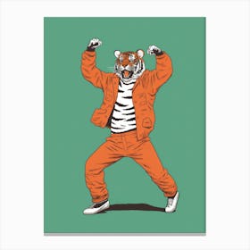 Tiger Dancer Canvas Print