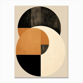 Bauhaus Illusions; Geometric Wonders Canvas Print