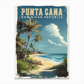 Punta Cana Dominican Republic Canvas Print