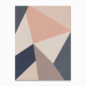 Geometric Triangles - AR01 Canvas Print