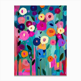 Flowers In Bloom Canvas Print