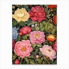 Peonies 30 Canvas Print