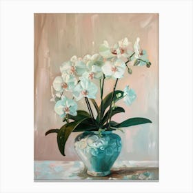 A World Of Flowers Orchid 3 Painting Canvas Print