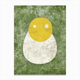 Egg Print Canvas Print