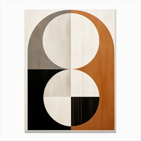 Bauhaus Realms; Geometric Wonders Canvas Print