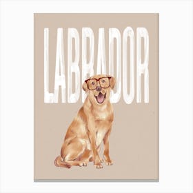 Labrador Dog Canvas Print