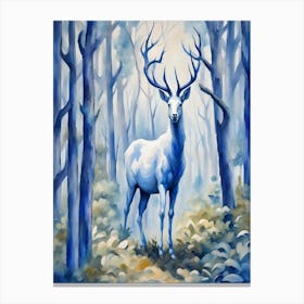 Deer Spirit Print Canvas Print