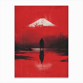 Fuji's Lament: Samurai 2 Canvas Print