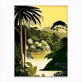 Koh Chang Thailand Rousseau Inspired Tropical Destination Canvas Print