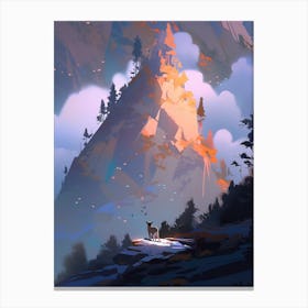 Sky Mountain Canvas Print