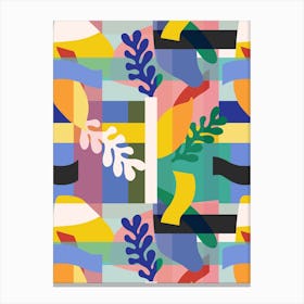 Matisse Art Leaves Canvas Print