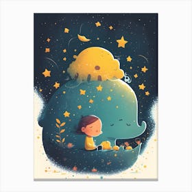Starry Night Children's 1 Canvas Print