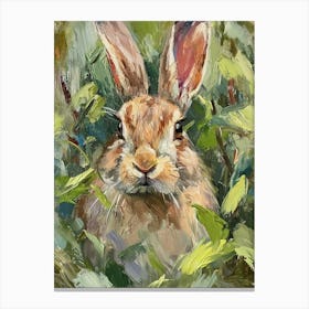 Thrianta Rabbit Painting 4  Canvas Print