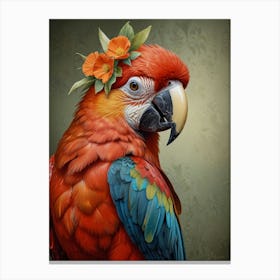 Parrot Canvas Print