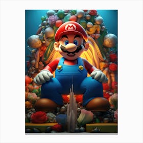 Mario Bros 44 Canvas Print