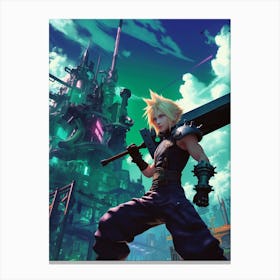 Final Fantasy Vii 1 Canvas Print