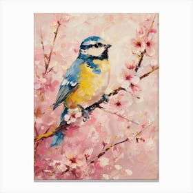 Blue Bird 12 Canvas Print