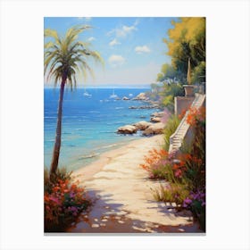 Beach Scene Canvas Print