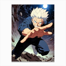 Satoru Gojo Jujutsu Kaisen Anime Manga 1 Canvas Print