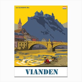 Vianden Luxembourg Canvas Print