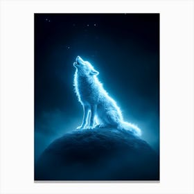 Howling Wolf 3 Toile