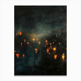 'Darkness' 21 Canvas Print