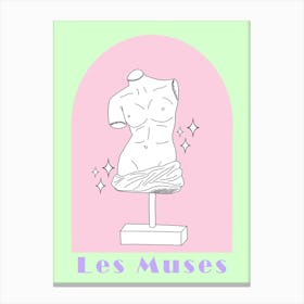 Les Muses 3 Canvas Print