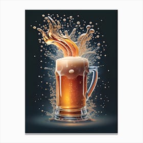 Beer Fresh Canvas Print