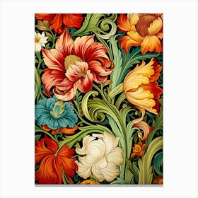 Floral Pattern 16 Canvas Print