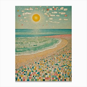 Sun Over The Sea no2 Canvas Print