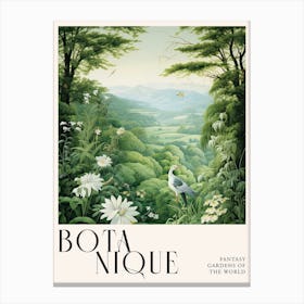 Botanique Fantasy Gardens Of The World 46 Canvas Print