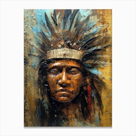 Soulful Spirits: Captivating Native American Inspirations Canvas Print
