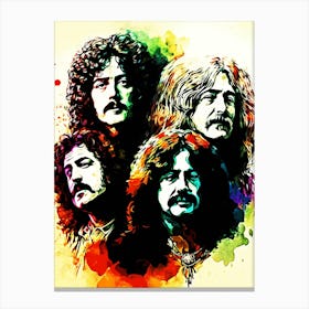 Led Zeppelin band music Stampe su tela