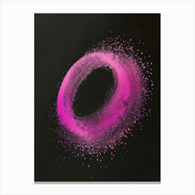 Pink Powder 1 Canvas Print