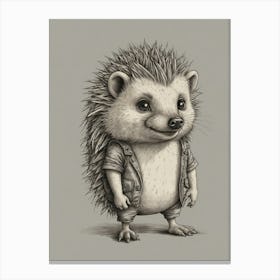 Hedgehog 20 Canvas Print