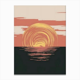 Sunset Ii Canvas Print