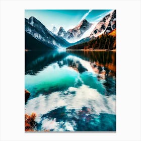 Alpine Lake Canvas Print