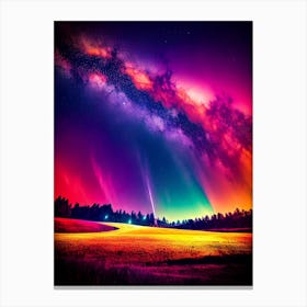 Galaxy Night Sky 2 Canvas Print