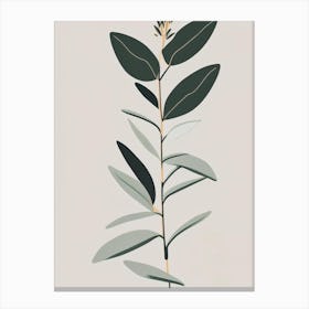 Yerba Santa Wildflower Simplicity Canvas Print