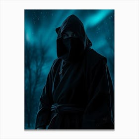 Dark Ninja - Diverse Art Illustration 29 Canvas Print