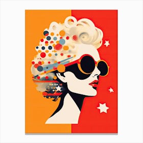 Pop Art US Journey Unveiled Canvas Print