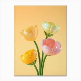 Dreamy Inflatable Flowers Buttercup 2 Canvas Print