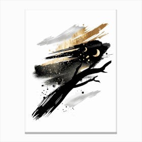 Owl Painting 2 Canvas Print