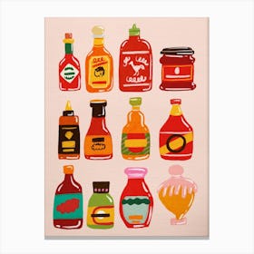 Hot Sauce Canvas Print